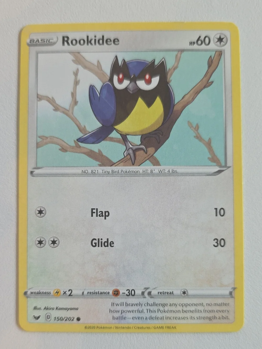 Pokemon Rookidee, Corvisquire, Corviknight Trading Cards